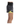 Zijkant van padel short Bullpadel Short Lonja Zwart