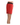 Zijkant van padel short Bullpadel Short Ovalo Rood