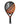 Vooraanzicht schuin van padelracket Bullpadel BP10 EVO 23