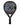 padelracket Siux Tsunami All Black Rood 3K