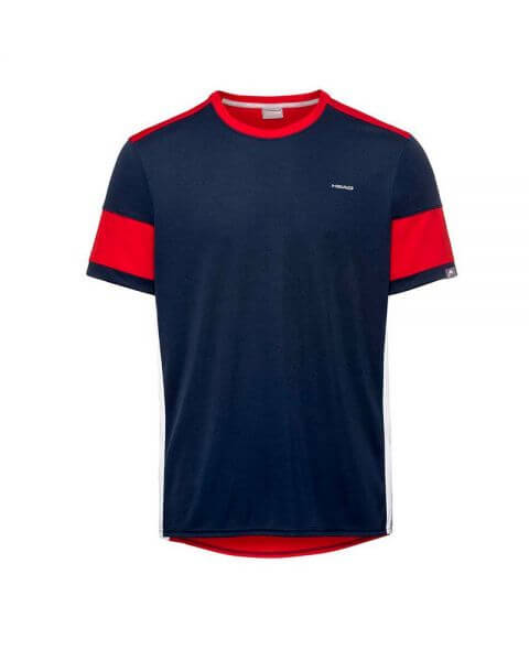 Head Volley Padelshirt Donkerblauw