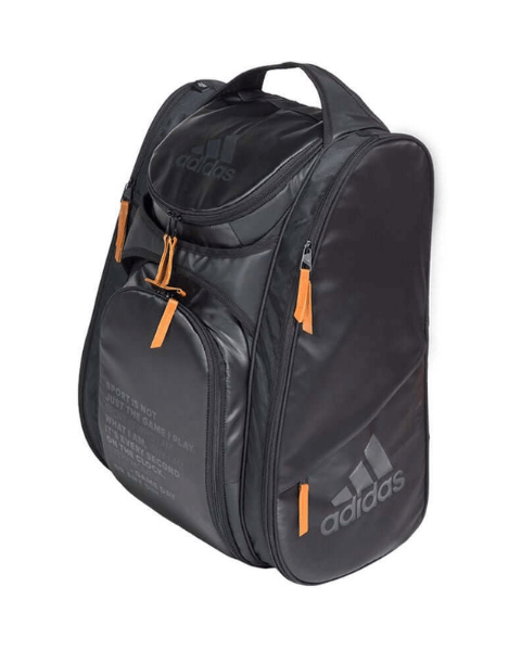 Zijaanzicht van Padeltas Adidas Racketbag Multigame Black