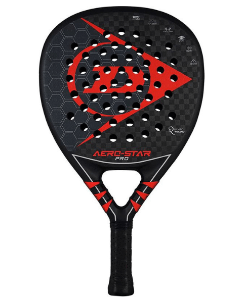 Vooraanzicht van padelracket Dunlop Aero Star Pro