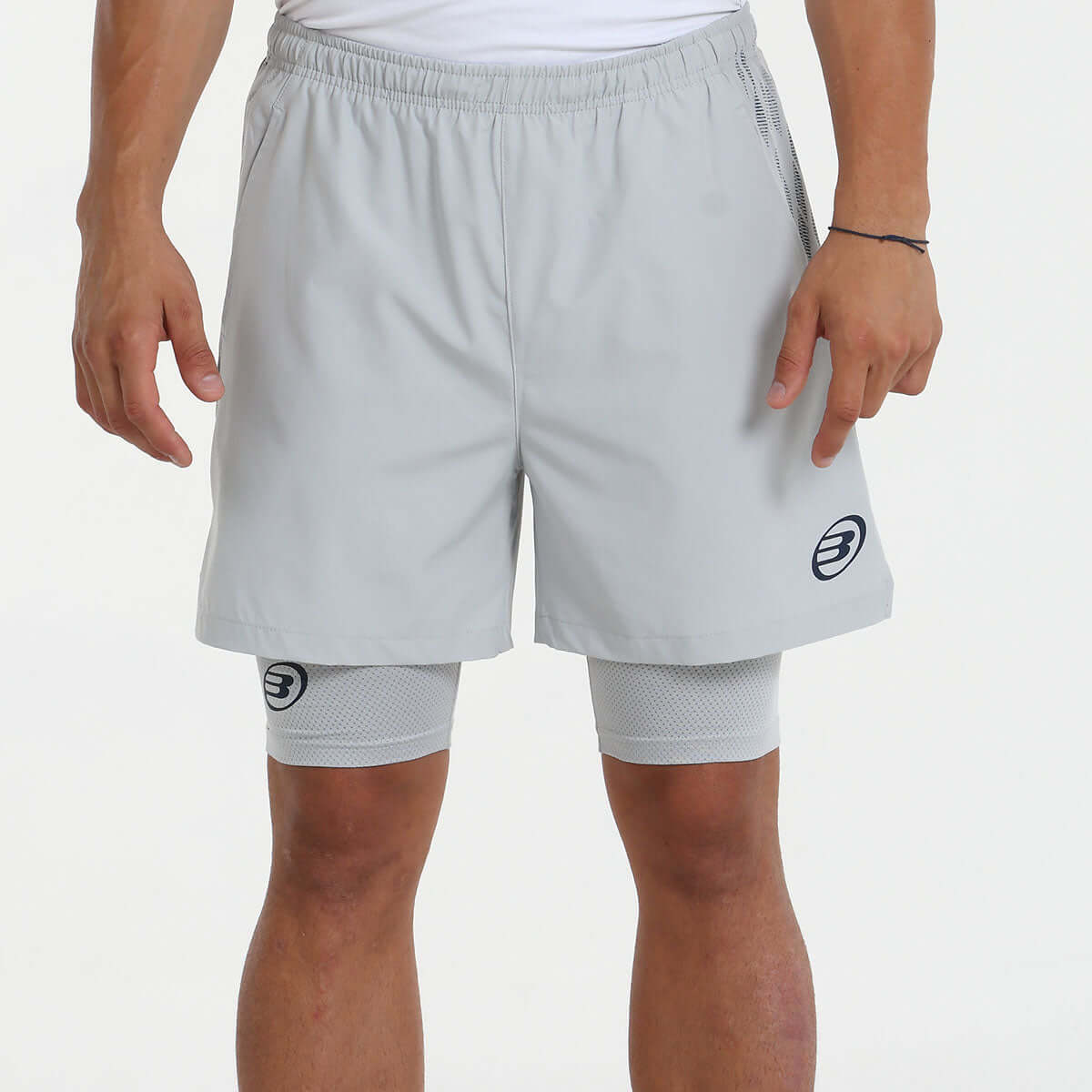 Bullpadel Misil Short Grau