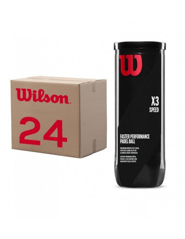 Wilson Speed Padelbälle  (24 Dosen)